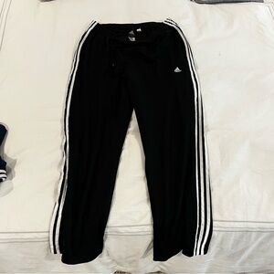 Vintage Men's Large Climalite Adidas Tracksuit
Pants - Black